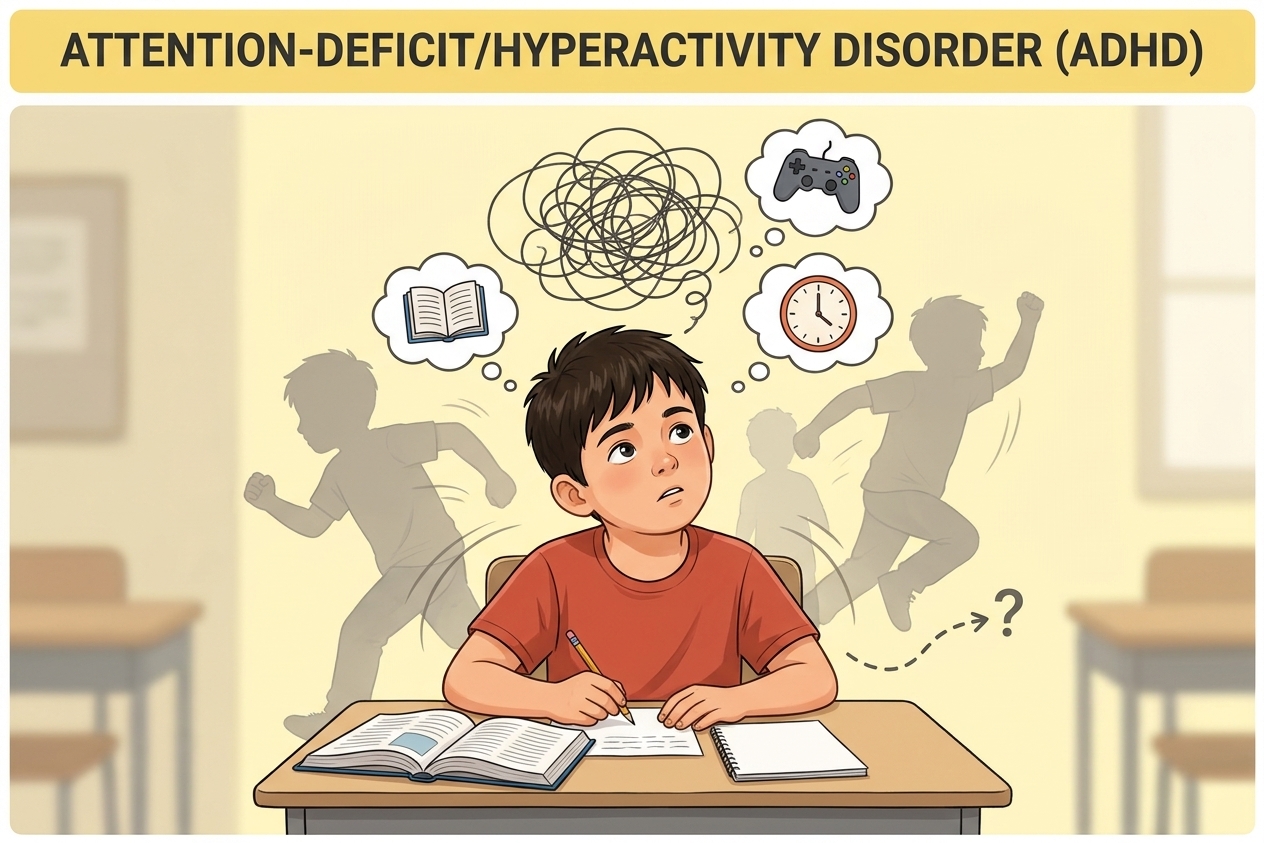 ADHD assessment and treatment for children at The Parklane Clinic in Lahore