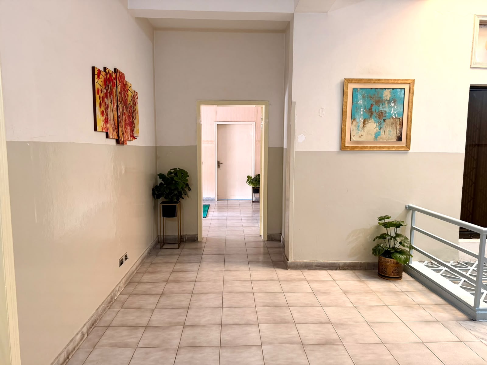 Clinical corridor inside The Parklane Clinic