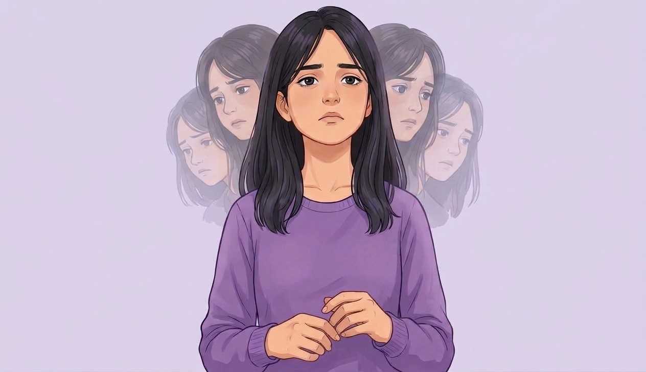 Dissociative disorders illustration for adolescent therapy at The Parklane Clinic in Lahore