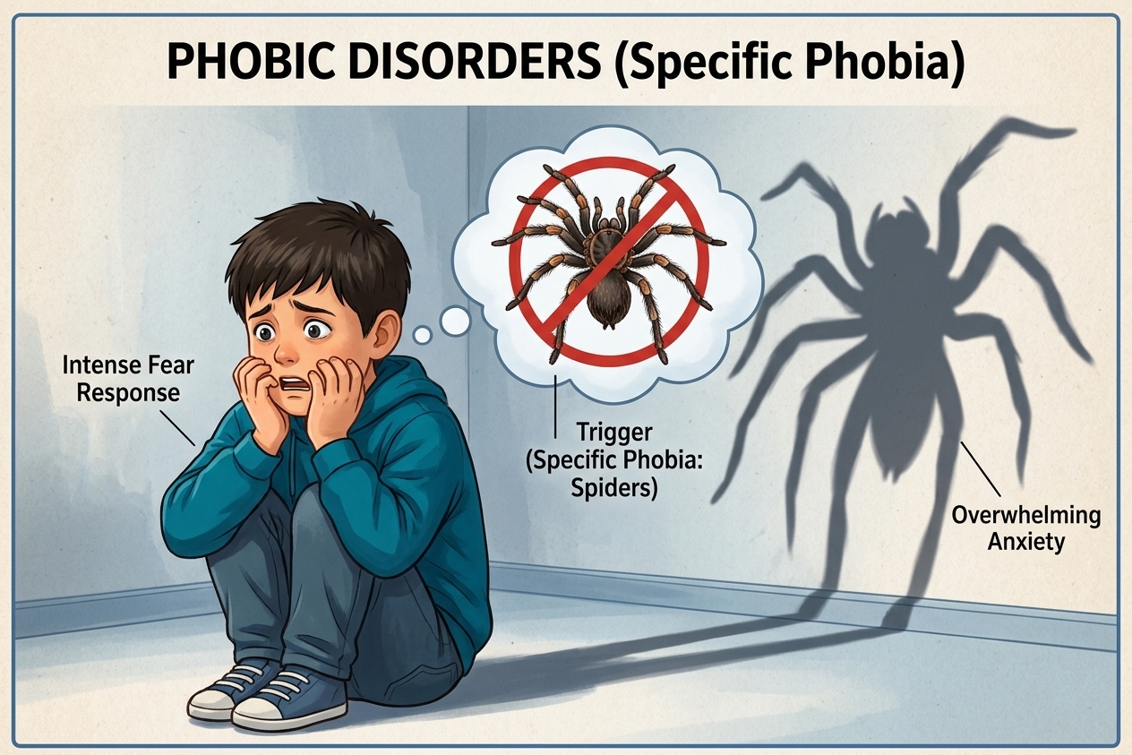 Specific phobia treatment for children at The Parklane Clinic in Lahore